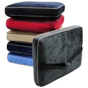 Travel Pillow Memory Foam Comfort with Washable Cover BCOSQPBUF